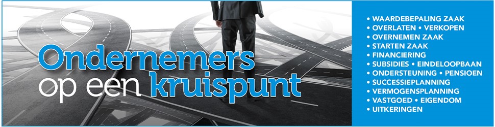 Ondernemers op een kruispunt