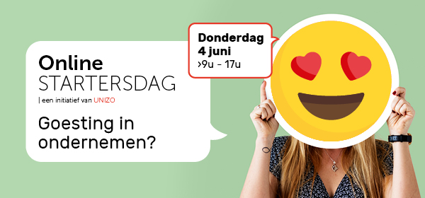 Goesting in ondernemen? Kom naar de Online Startersdag!