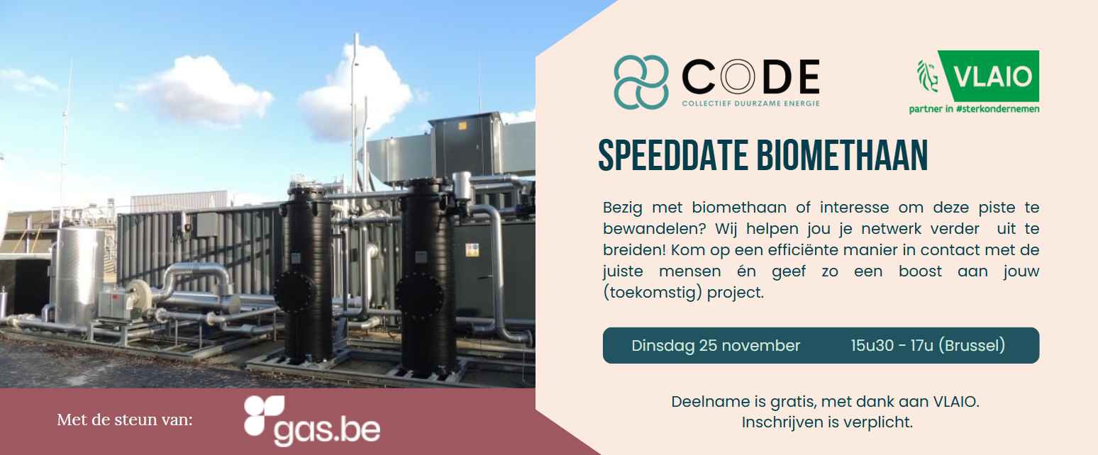 Speeddate Biomethaan