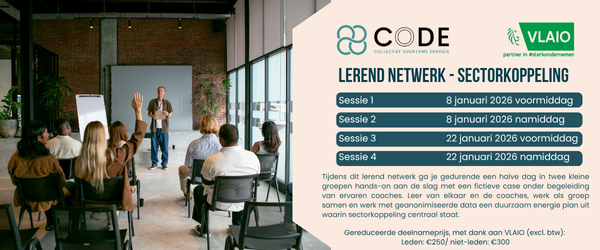 CoDE Lerend Netwerk Sectorkoppeling