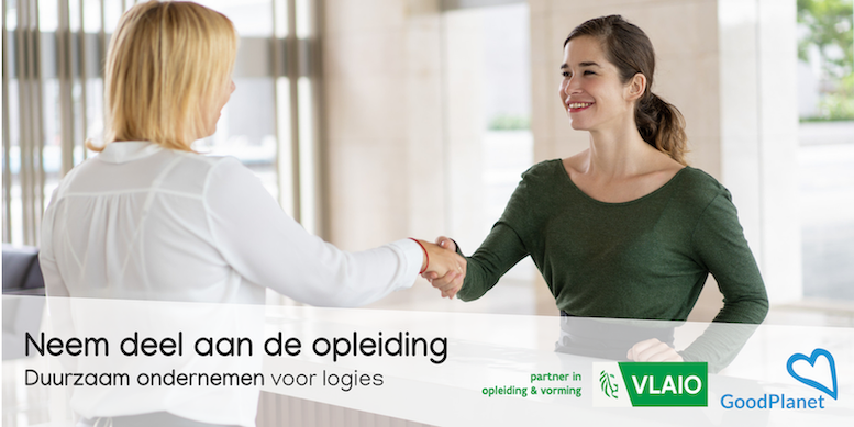 Banner opleiding Duurzaam ondernemen voor logies