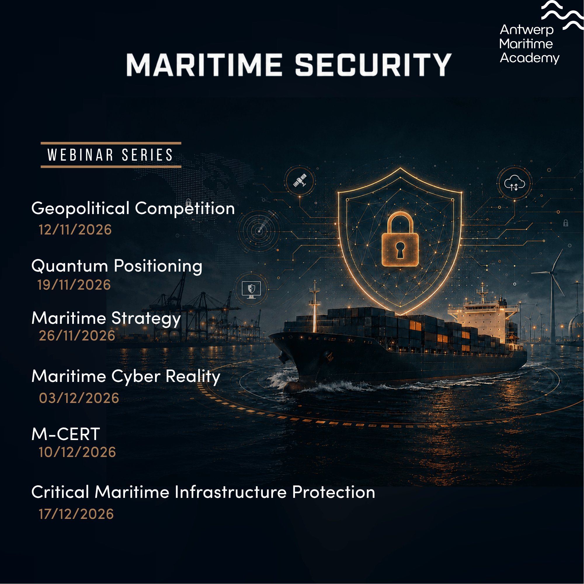Programma Maritime Security Webinarserie 2026