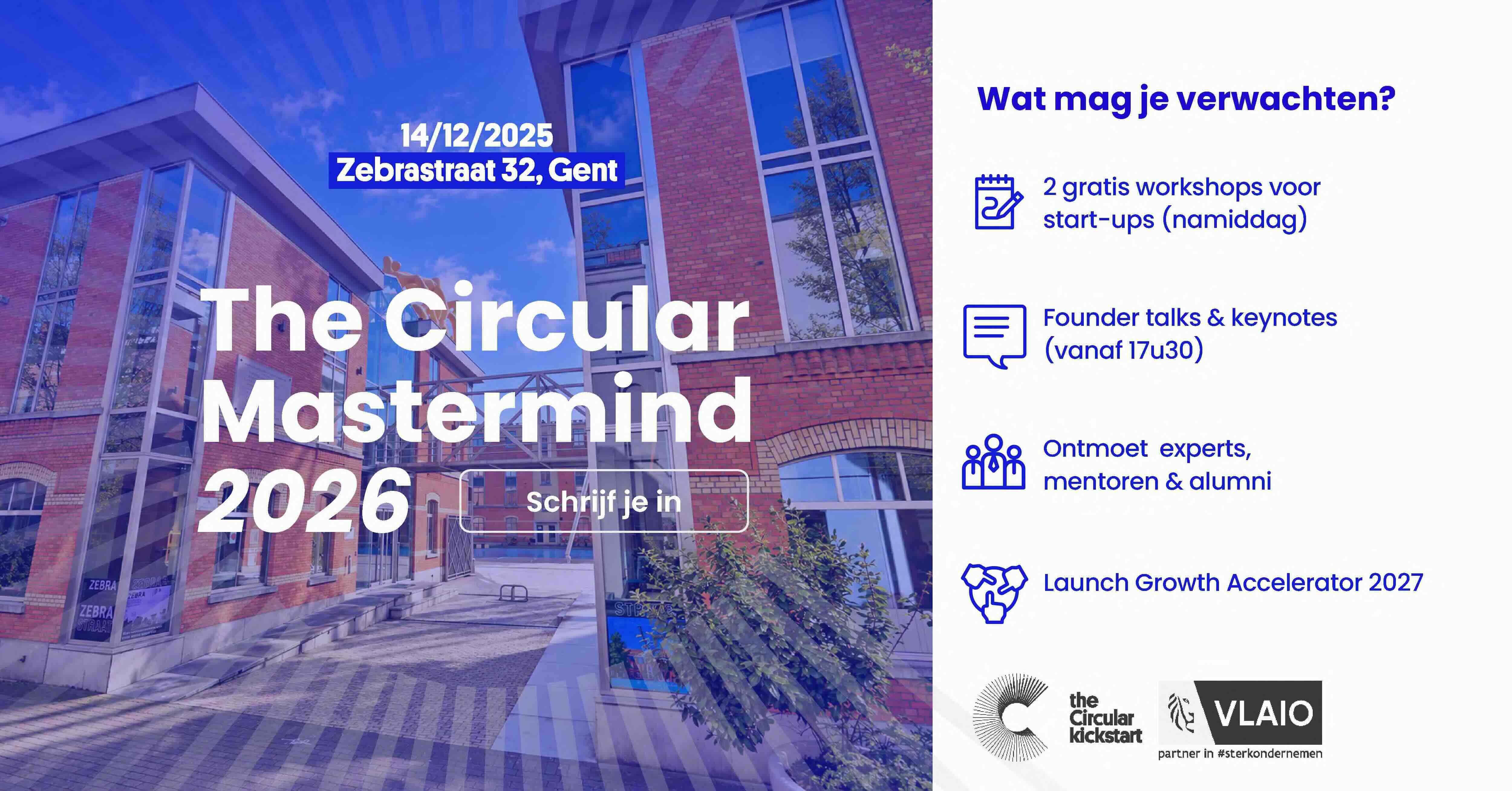 The Circular Mastermind 2026 - schrijf je in!