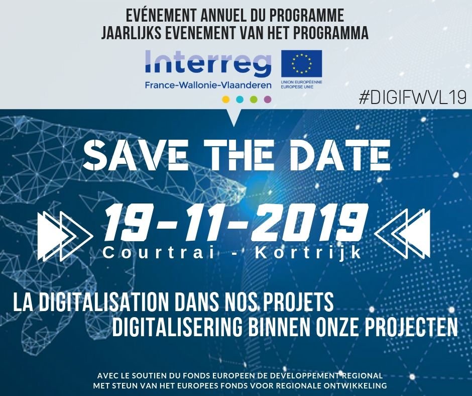 Uitnodiging Annual event Interreg Frankrijk Wallonië Vlaanderen