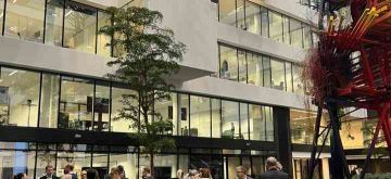 receptie in kantoorgebouw