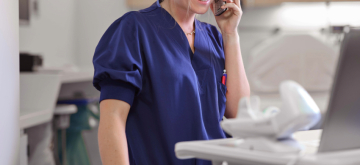 Foto van zorgverlener