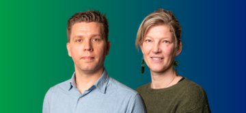 Kjell Vandenhoudt en Iris Detavernier