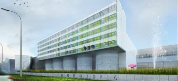 afbeelding ontwerp Agrotopia gebouw
