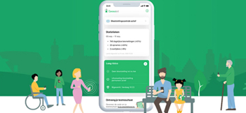 beeld van de nieuwe corona-app