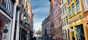 een straat in Brugge