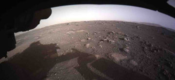 Foto van landing op Mars