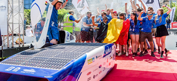 Agoria Solar Team wint de race