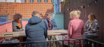 VLAIO collega's rond tafel 