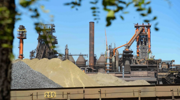 De hoogovens van ArcelorMittal