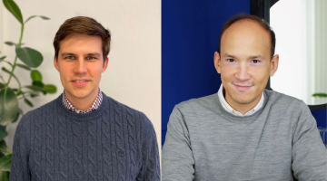 Co-founders Philip Van den Bergh en Salvador Severich