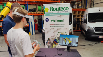WICO Campus Neerpelt en Provil brengen met de klas een bezoek aan Jansen Electro Techniek, i.s.m. RTC Limburg. 