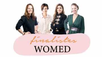 De vier finalistes van de WOMED Award