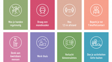 infographics maatregelen voor coronavirus te bestrijden