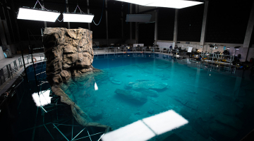 Lites studio onderwater
