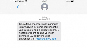 nieuwe phishingberichtjes