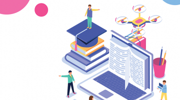 concept van online leren