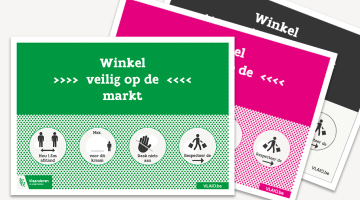 Posters veilig naar de markt