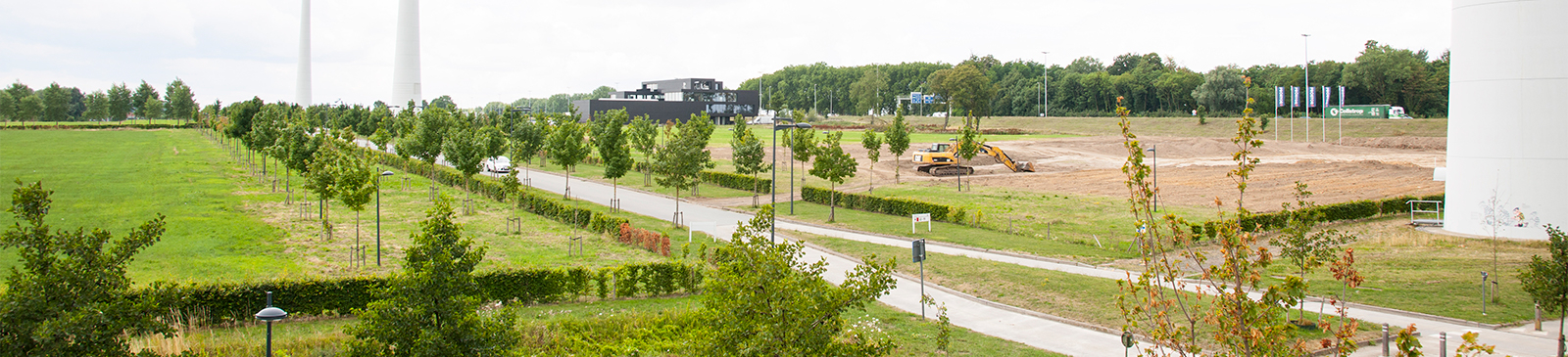 Foto bedrijventerrein in Kortrijk