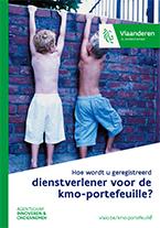 Cover brochure dienstverlener voor de kmo-portefeuille