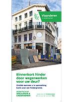 Cover folder hinder door wegenwerken